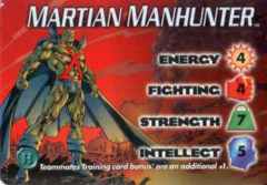 Martian Manhunter 4-Grid Character Card